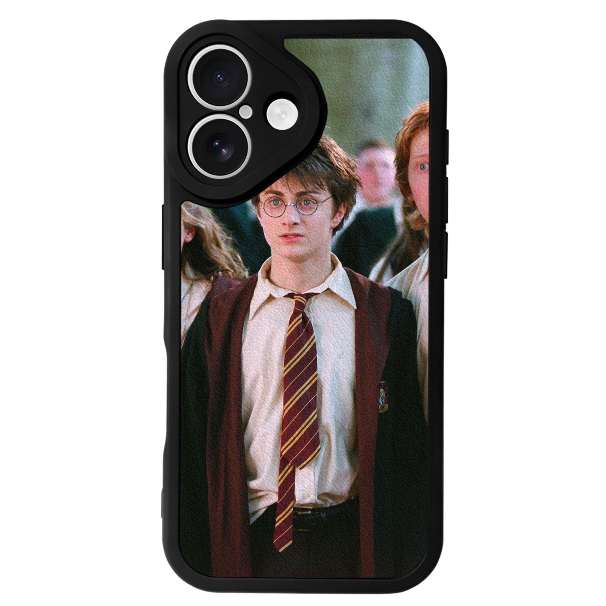 （画像用） Harry Potter ハリー・ポッターシリーズ 【iPhone 16シリーズ対応】シリコンスマホケース（レザー調） 材質：シリコン
